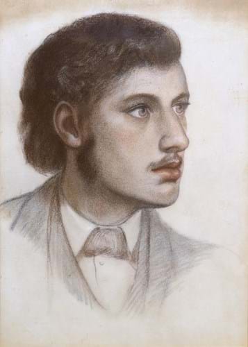 George Gordon Hake by Dante Gabriel Rossetti