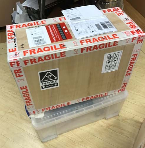 Packaging for a fragile item