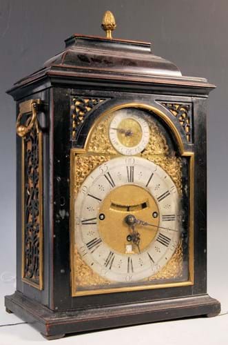 Francis Robinson bracket clock