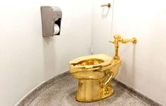 Golden toilet theft arrests