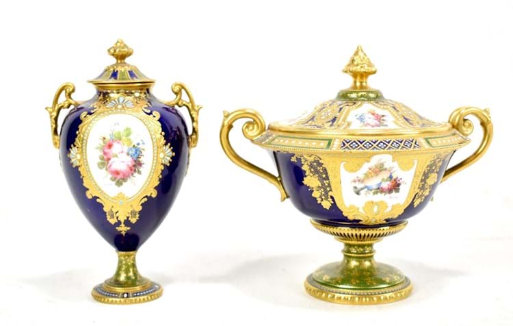 Royal Crown Derby vases