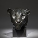 EECKHOUT, Georges Lucien Guyot (1885-1973) Tête de lionne - Circa 1940-1943 - Bronze signé ‘Guyot’ Cachet du fondeur Susse Frères, H. 24 ; L .20 ; P.13 cm.jpg
