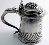 Unsentimental decision to split Queen Anne silver tazza and tankard after 300 years together