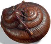 Snail netsuke from Nagoya crawls into Cologne auction