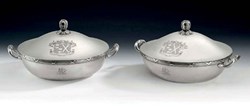 Philip Rundell silver dishes among sales at the west London winter staging of Olympia antiques fair