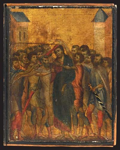 ‘The mocking of Christ’ by Cimabue