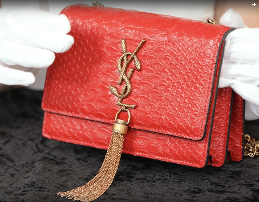 A fake Yves Saint Laurent handbag