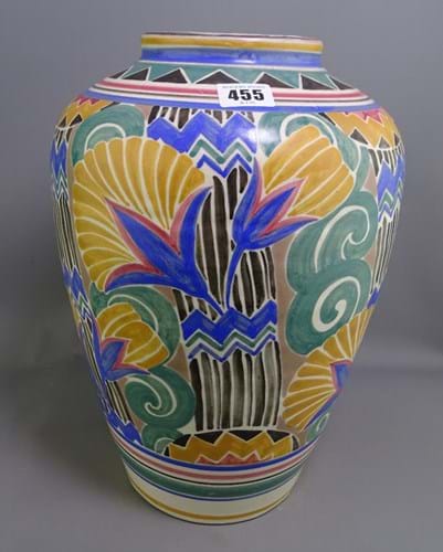 Poole pottery vase