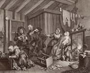 Hogarth shows the sleazy side of life
