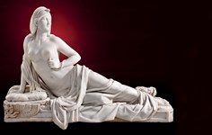 Italian sculptor's marble Cleopatra appears in North Carolina