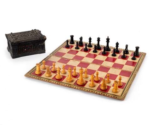 Staunton chess set by Jaques of London