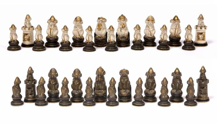 George Tinworth chess set