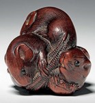 The web shop window: netsuke from 1830 surfaces in time for the year of the rat