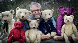 The renowned teddy bear expert who has overcome an allergy to soft toys’ fur