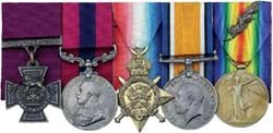 Victoria Cross group won by mysterious hero fetches £190,000 at Spink
