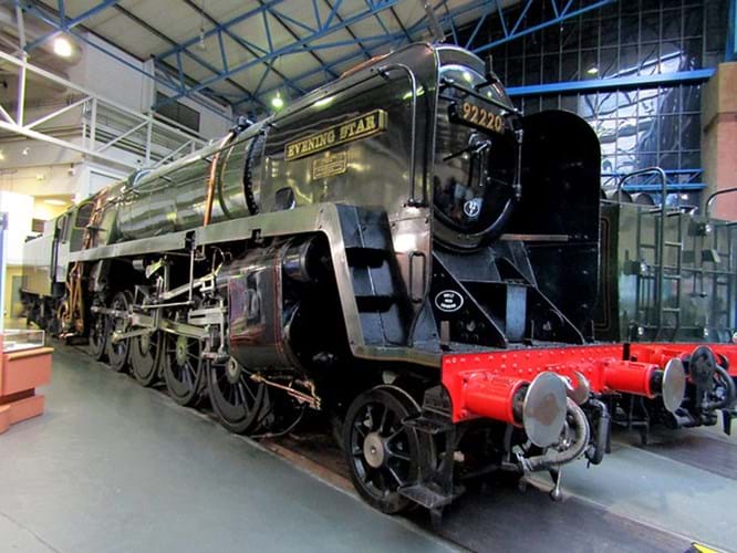 ‘Evening Star’ in the National Railway Museum of York.