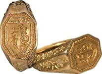 Tudor merchant’s ring found in a garden by metal detectorist sells for £36,000