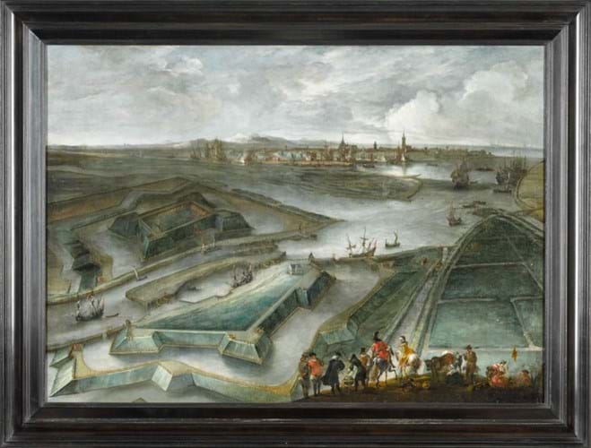Hendrik van Minderhout's view of Ostend