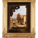 Jodocus Sebastiaen van den Abeele view of Rome