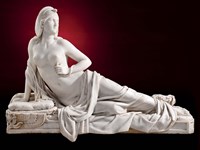 Dying Cleopatra immortalised in marble