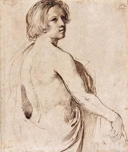 Guercino drawing