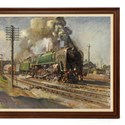 Terence Cuneo train painting
