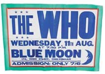 Pick of the week: Rare The Who poster – once in a Blue Moon chance for collectors