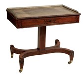 Writing table with an English country house in mind