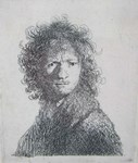 Rembrandt etching not frowned on in saleroom