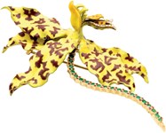 Pick of the week: Tiffany ‘orchidomania’ returns with auction of tiger orchid brooch