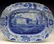 'Durham Ox' plate among super Staffordshire pottery selection in Michigan