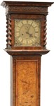 Walnut longcase clock signed for Golden Age maker sparks bidding in Yorkshire