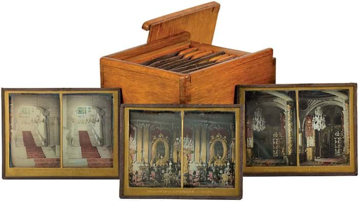 Stereoscopic daguerreotypes by Schneider and Sons