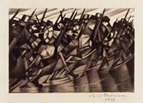 Supreme pair of wartime printmakers featured at Osborne Samuel 