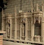 Huge ornamental screen sells at salvage dealer's retirement auction