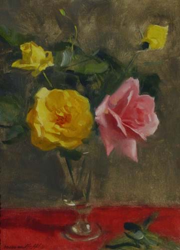 NEWMAN FINE ART N.Hepple - Roses.jpg