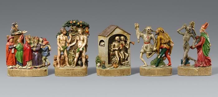 Terracotta figures by Anton Sohn