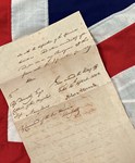Bidding contest for Nelson letter from HMS Victory and medal group from Battle of the Nile