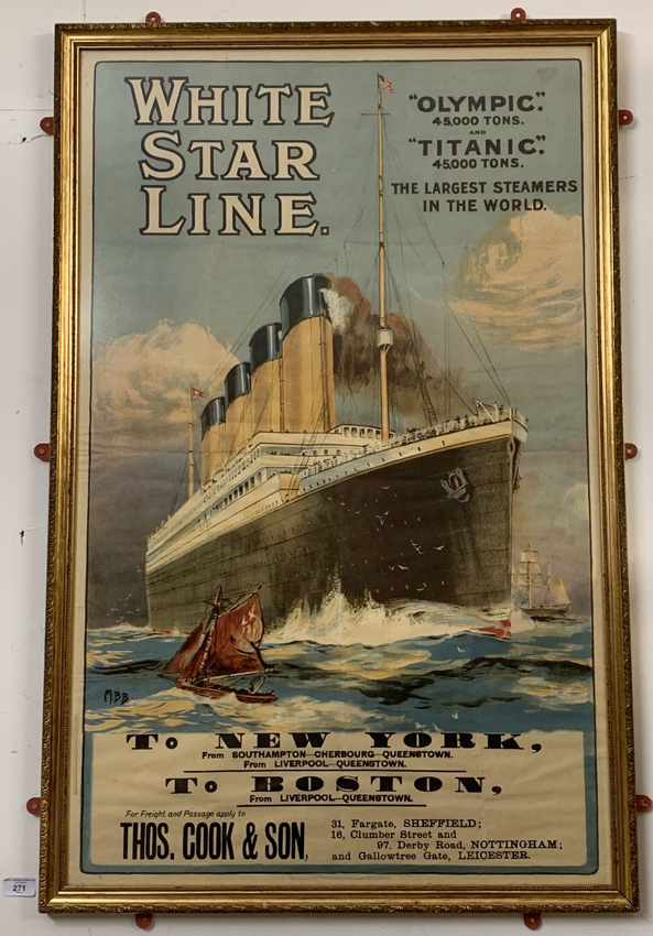 Top-selling Titanic poster stars in our pick of six auction highlights that  caught bidders' eyes
