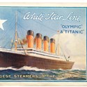 A first and second class Titanic promotional brochure