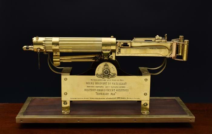 Vickers machine gun model