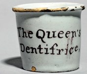 18th century dentist's delftware ointment jar gives added bite to auction