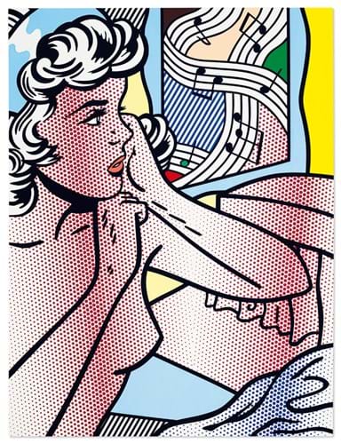 Roy Lichtenstein’s ‘Nude with Joyous Painting’