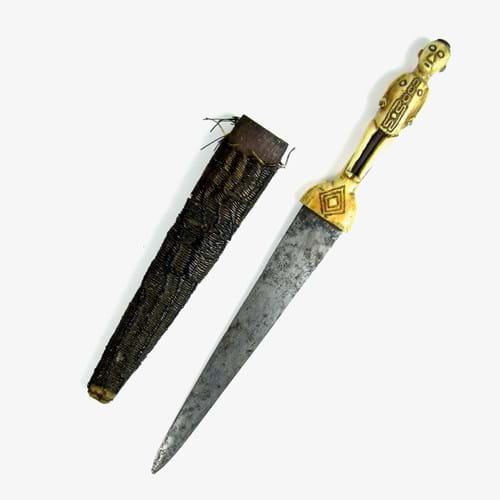 Sotho or Tswana prestige dagger