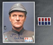 Actor Julian Glover's Star Wars badge of rank offered at East Bristol Auctions