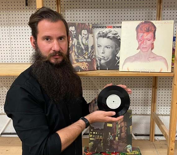 Martin Hughes with Bowie acetate.jpg