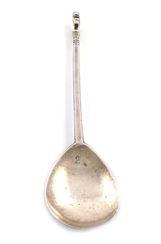 Norwich silver lion sejant spoon