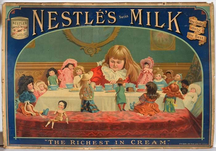 Nestle milk advert
