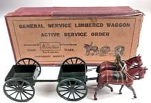 Britains’ boxed waggon reaches Pittsburgh