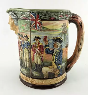 ‘Captain Phillip’ jug for Royal Doulton